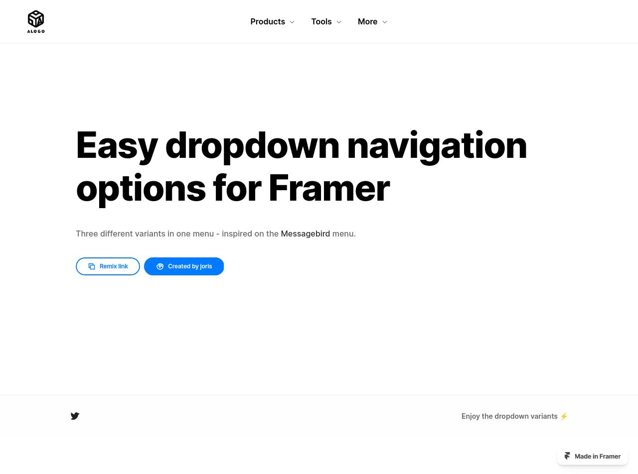 dropdown-variants-hyperframer