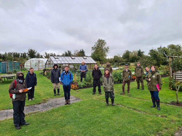Visit of RHS students to Homeacres 2nd October