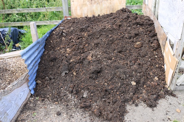 This is what came out of one bay, about 2.5 cubic metres