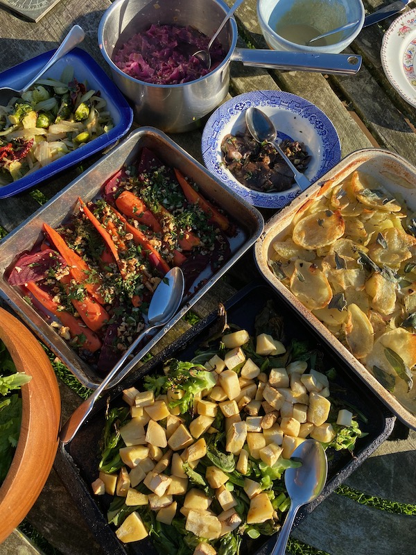 We are ready for this delicious lunch!