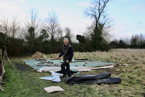 mulching with plastic winter