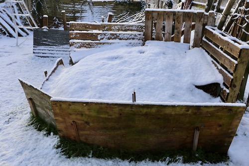 The same heap four months later