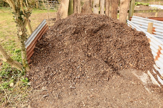 Heap of old woodchip just purchased