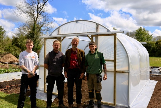 Will, Luke, and Simon, the First Tunnels team