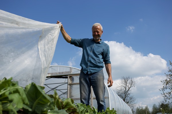 Keep checking growth under covers and here I decided to remove the fleece