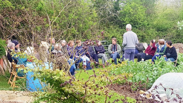 The introductory half hour of a day course at Homeacres