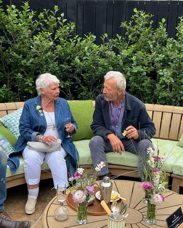 Chelsea Show, with Dame Judy Dench