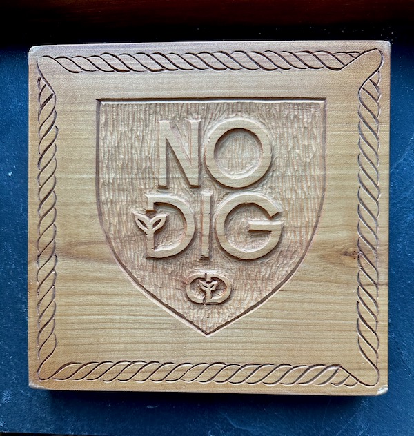 This beautiful carving is on cherry wood from a Scottish crofters loft in Ayrshire, and it was made and sent by a follower three years ago.