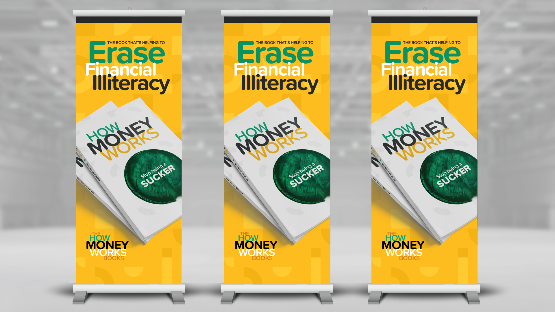 Original Book Cover - Erase Financial Illiteracy