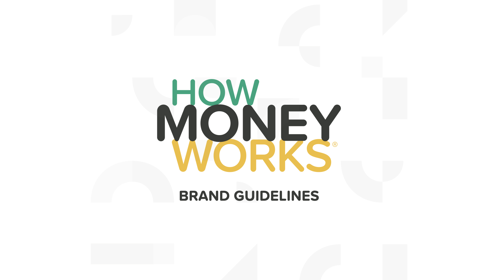 The HowMoneyWorks Books Brand Guidelines