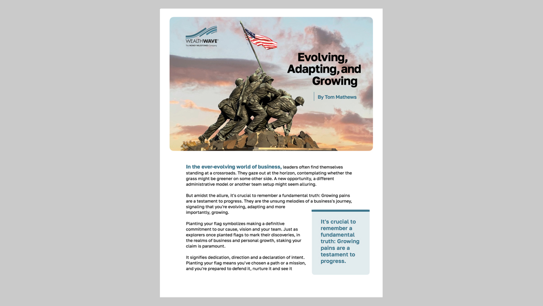 Evolving, Adapting, and Growing Article