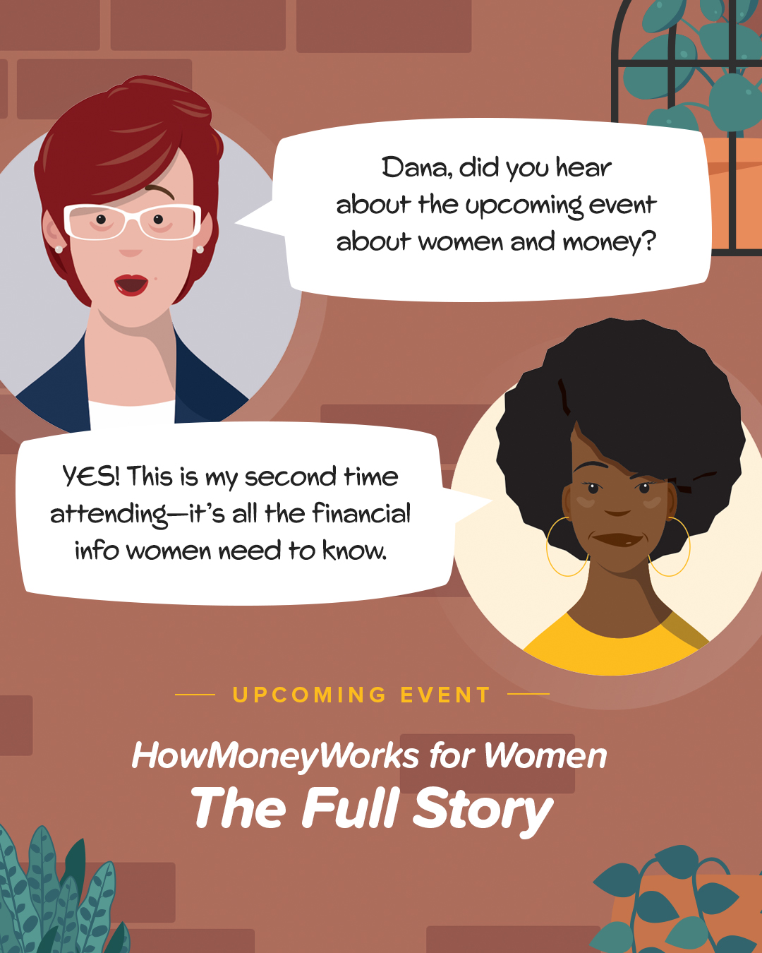 Event Promotion: HowMoneyWorks for Women—The Full Story Presentation / Post 2