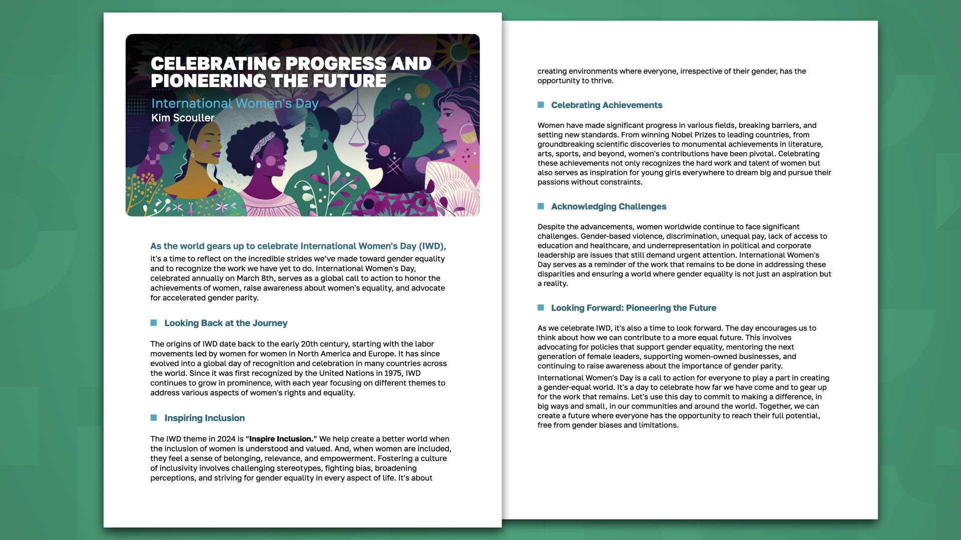 Celebrating Progress and Pioneering the Future