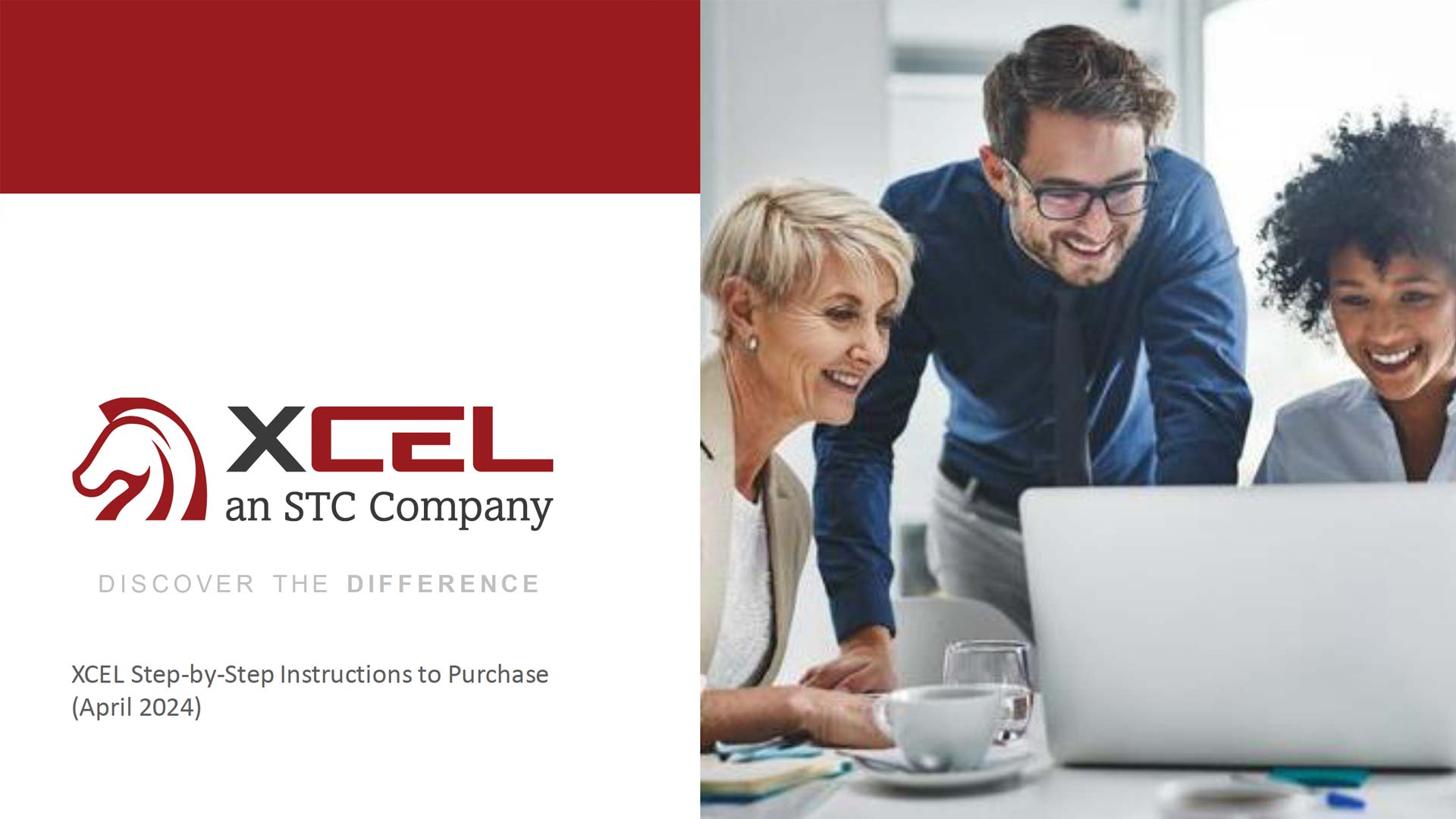 XCEL—Step-by-Step to Purchase Presentation