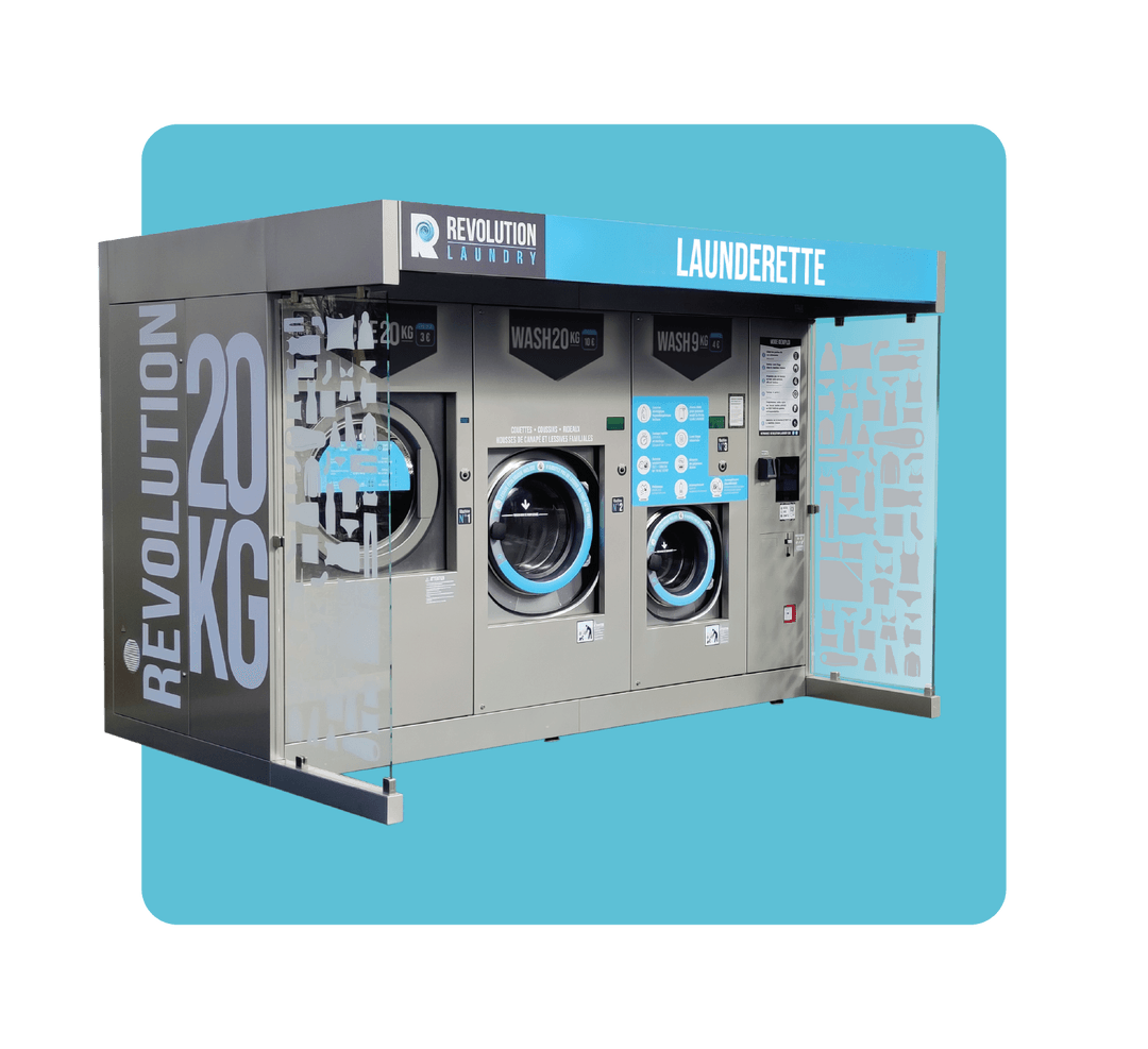 Revolution Laundry Outdoor Launderette by ME Group UK