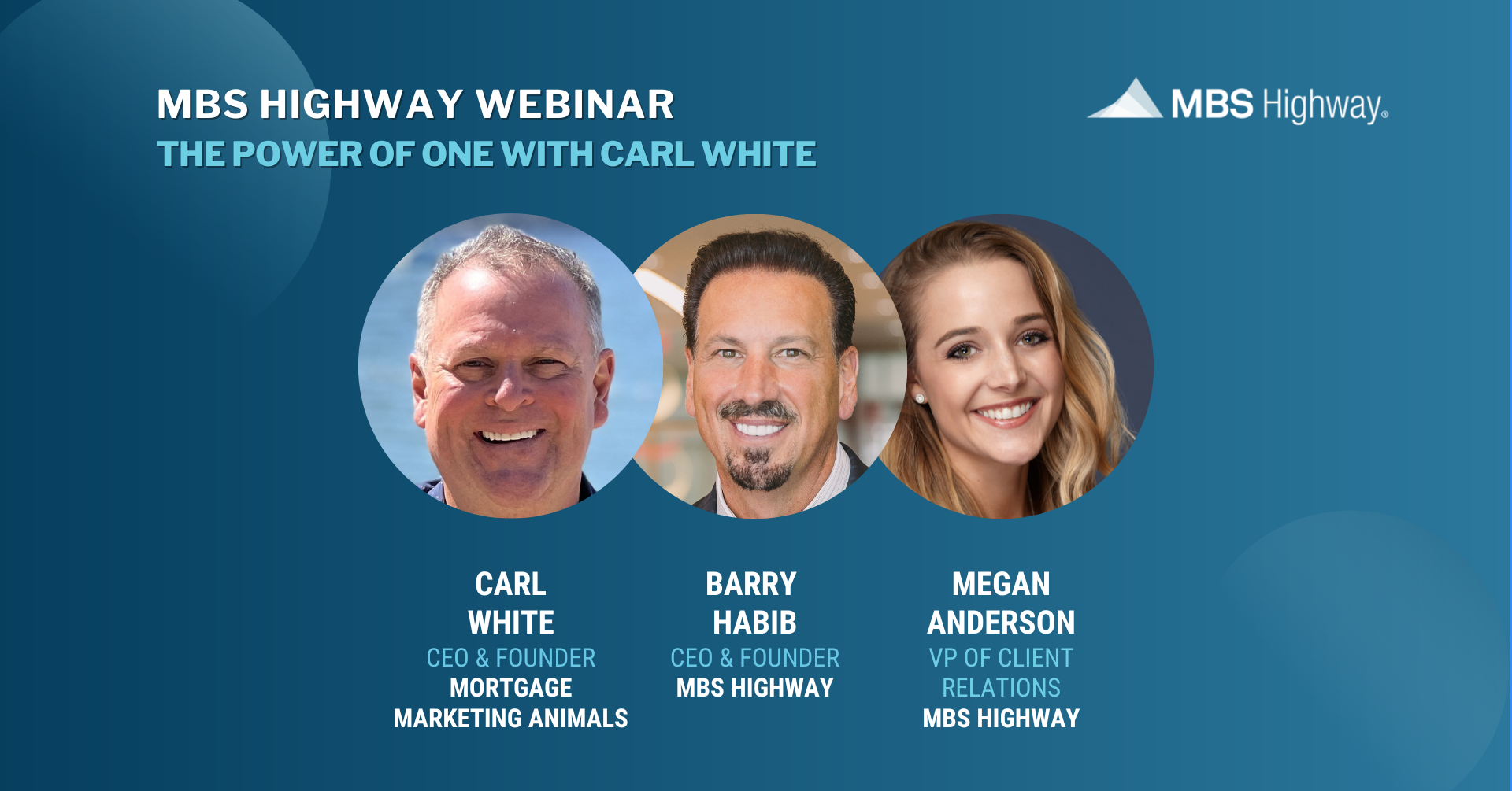 The Power of One with Carl White