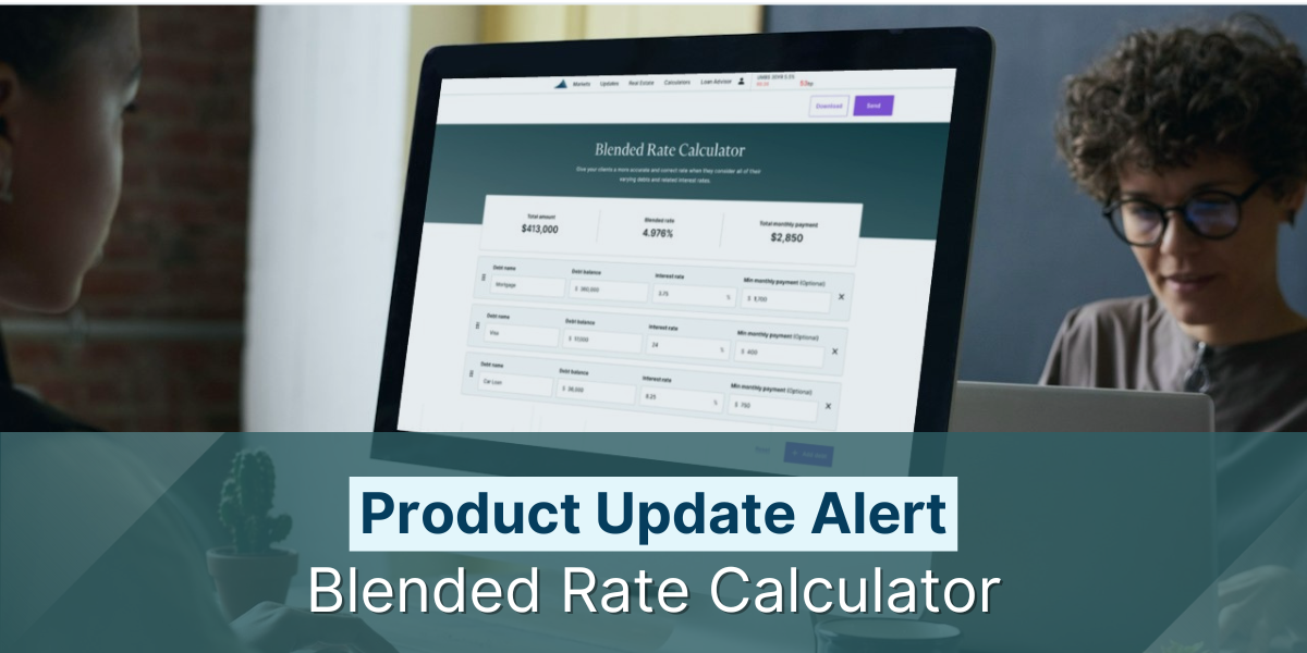 Product Update Alert: Blended Rate