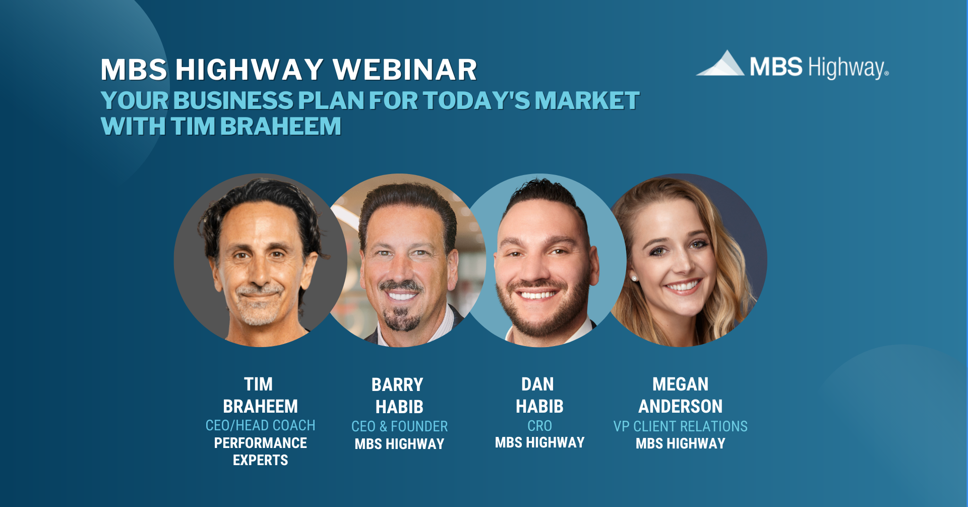 Your Business Plan for Today’s Market with Tim Braheem