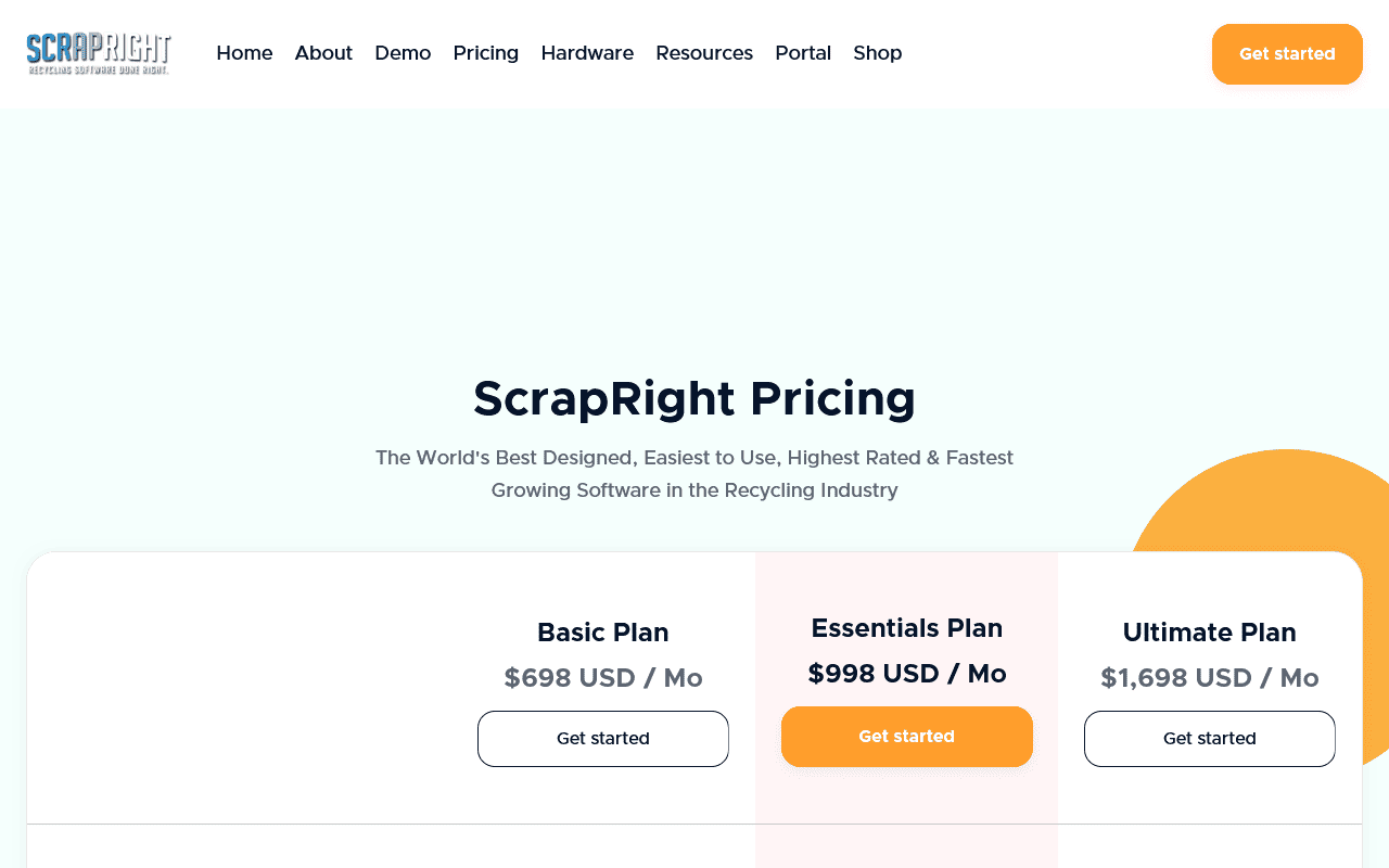 Affordable Pricing for All - ScrapRight