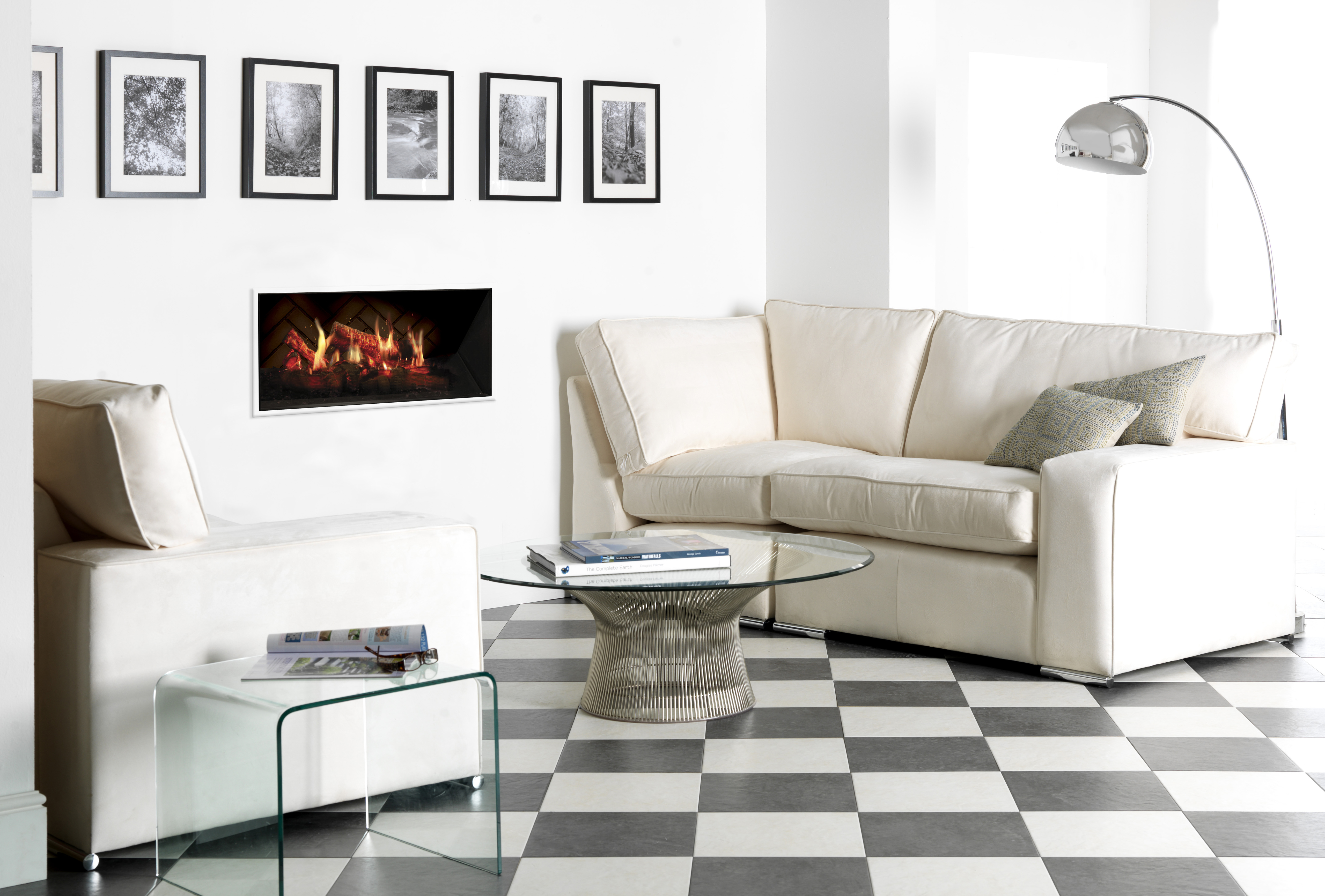Real Flame Opti-V PGF10 Single Electric Fireplace | Rawsons Appliances