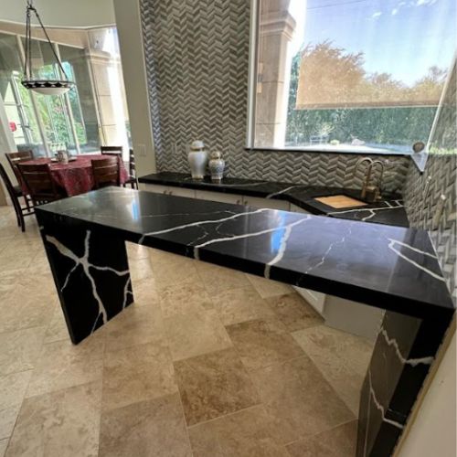 Calacatta Blanche Noir view 2