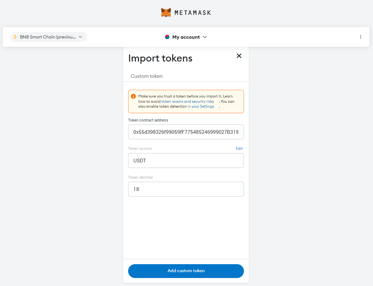 Usdt bnb smart chain. Usdt bnb smart chain