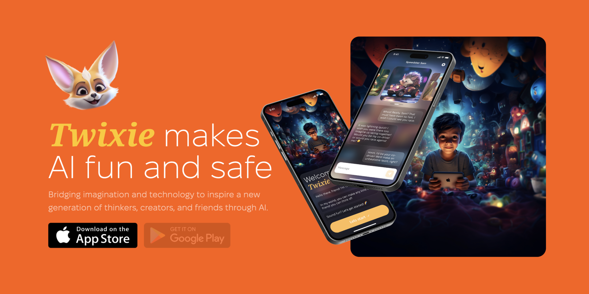 Twixie: #1 Child-Friendly AI App on App Store & Google Play – Safe, Interactive, & Educational