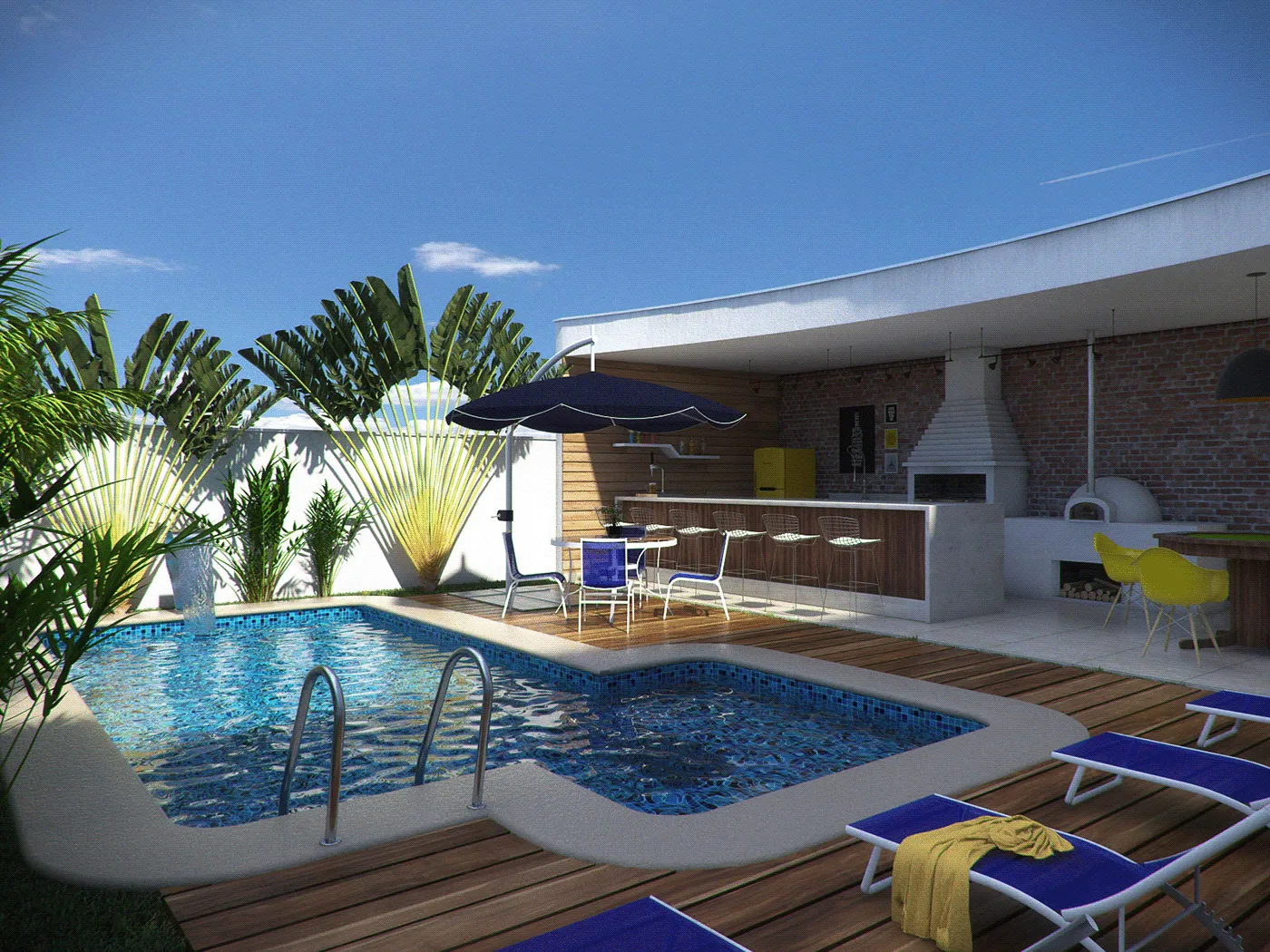 Projeto de piscina