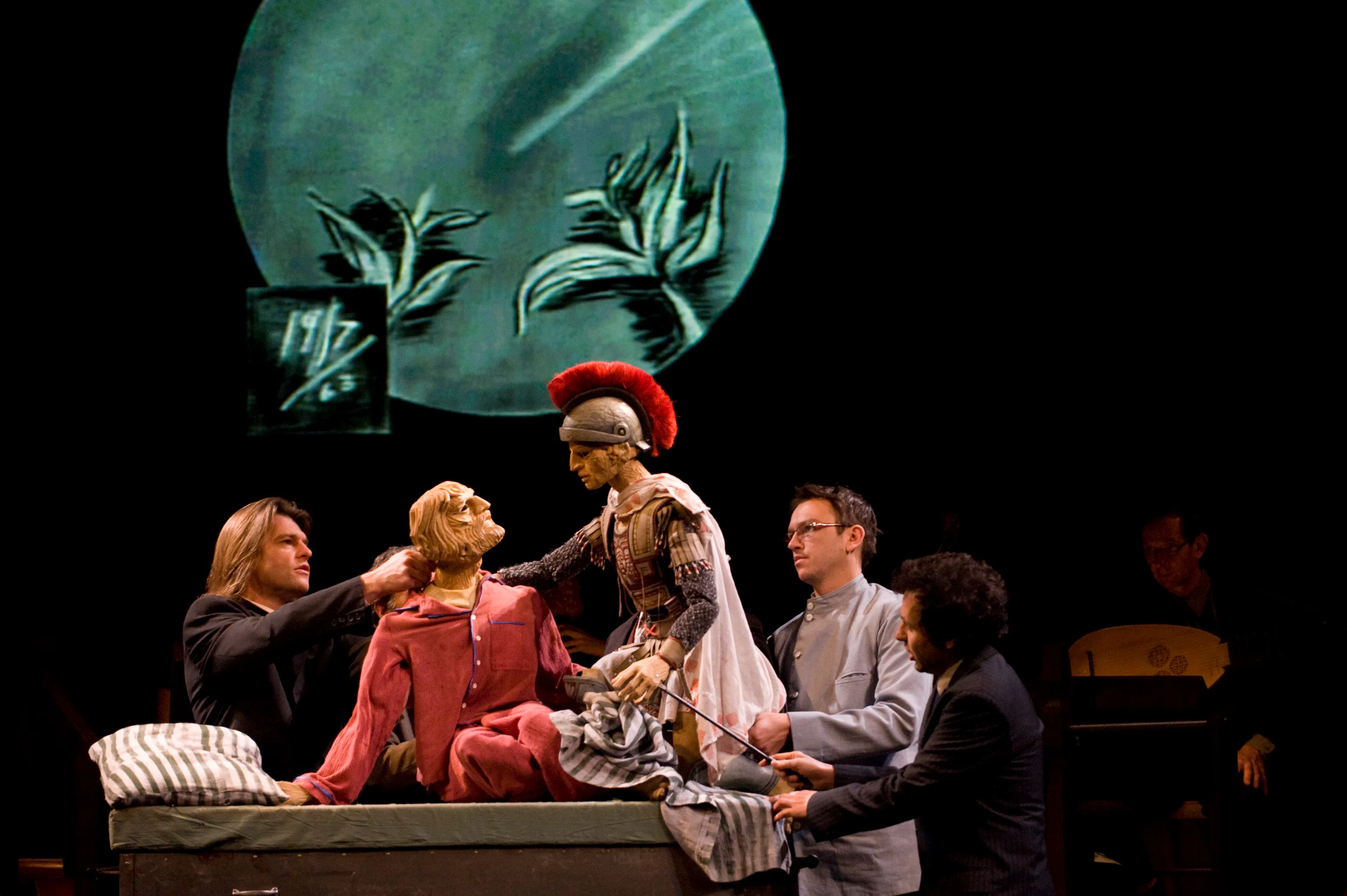 Picture captured during the production 'Monteverdi’s Il Ritorno d’Ulisse (The Return of Ulysses)'