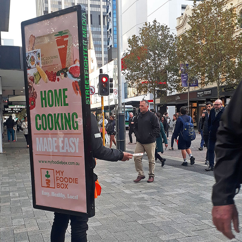 Walking Billboard Advertising Services Augusta, GA