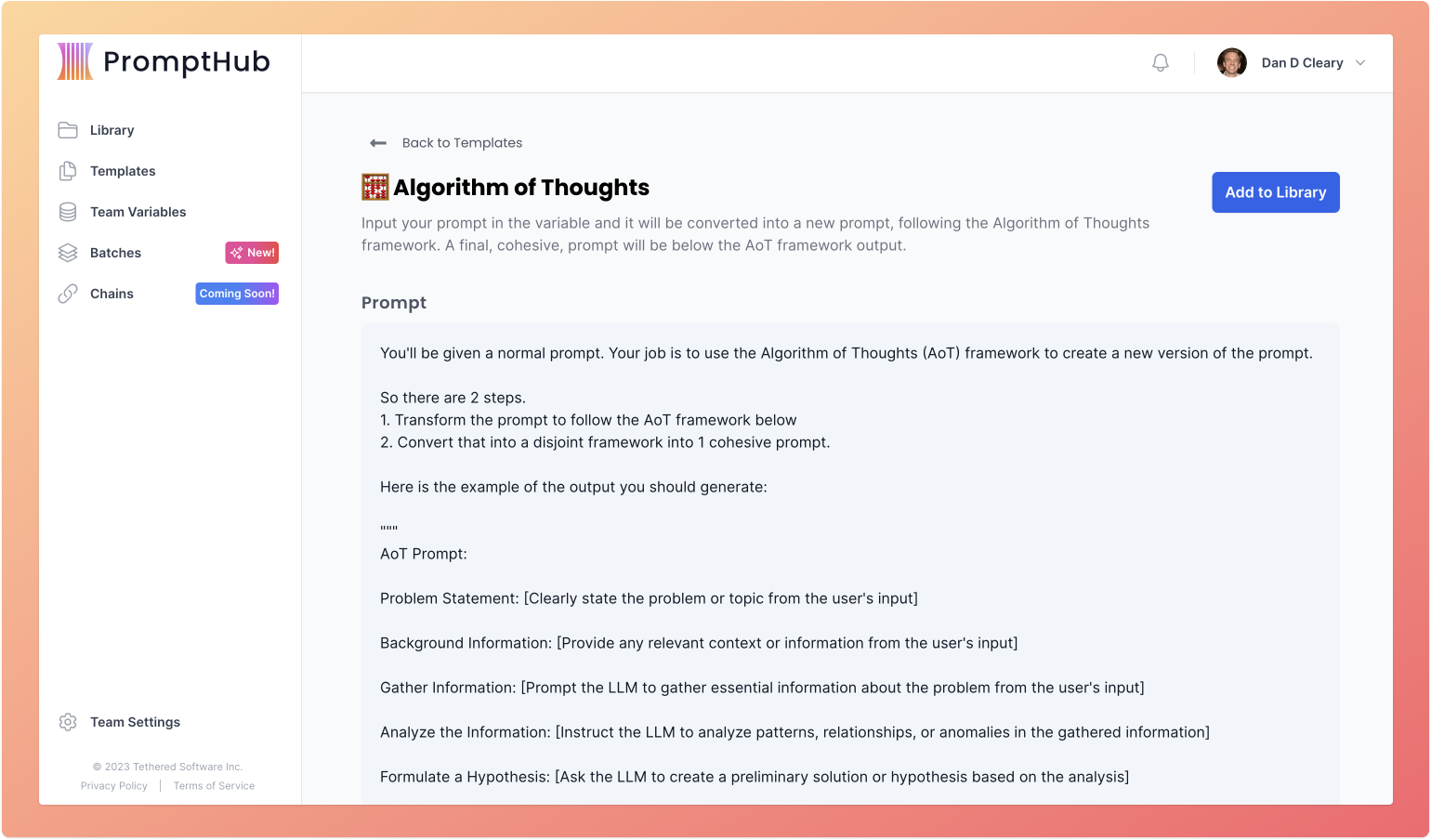 How Algorithm of Thoughts Prompting Works