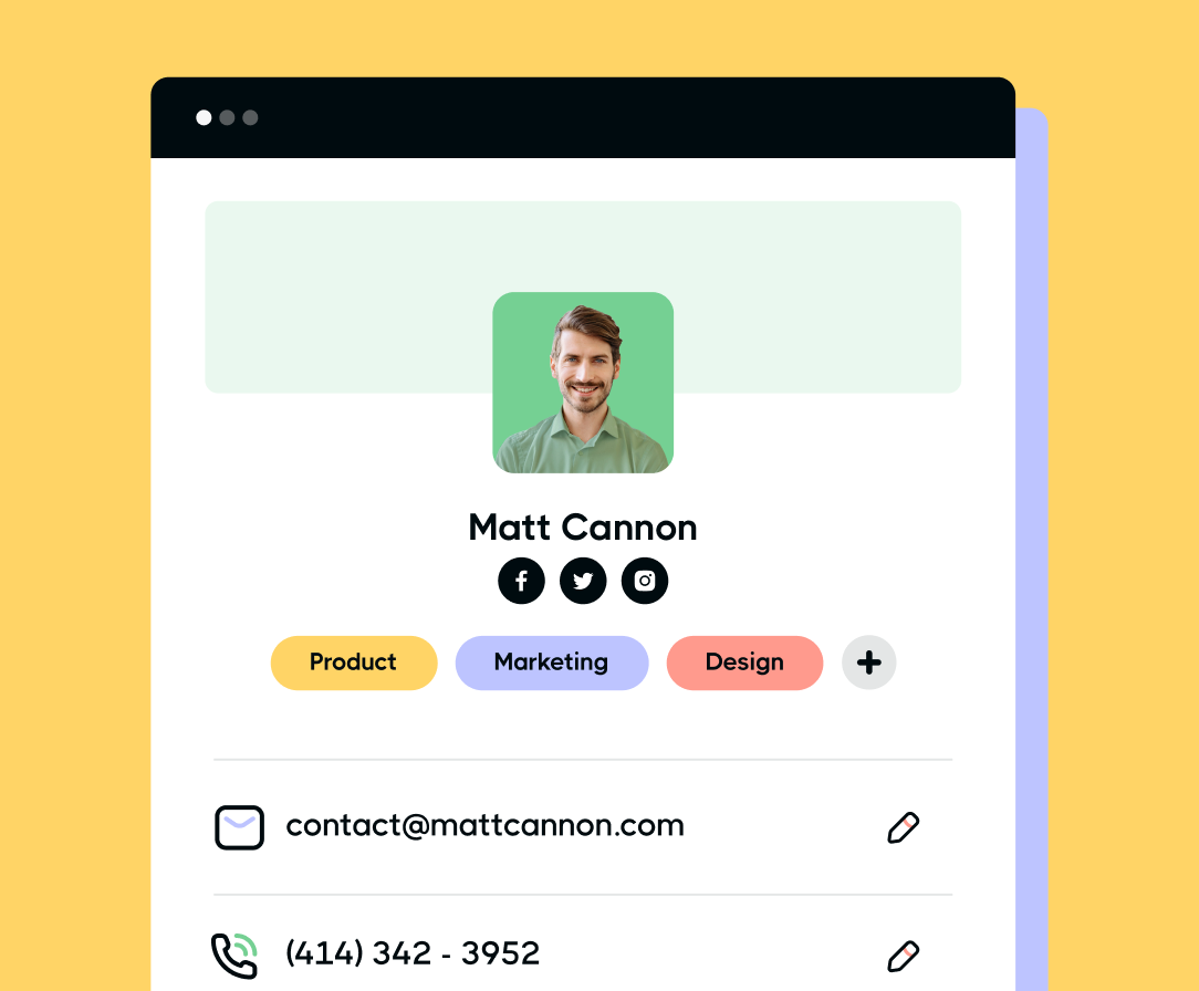 User Information - Startech X Webflow Template