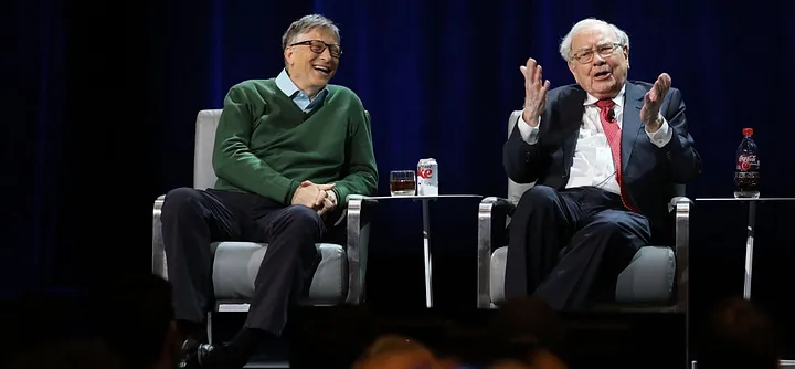 Bill Gates and Warren Buffet