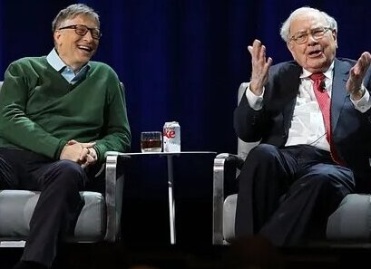 Bill Gates and Warren Buffet