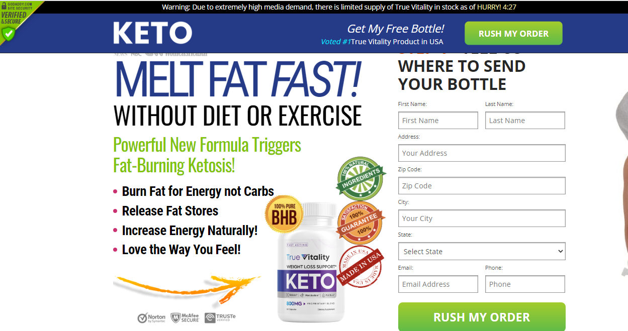 True Vitality Keto