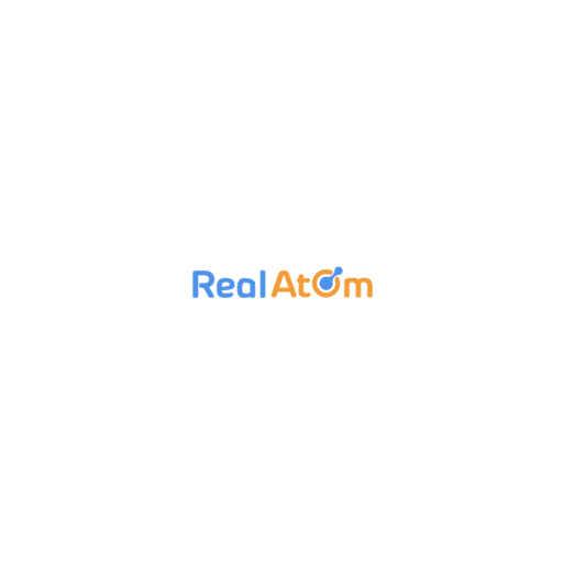 Realatom logo