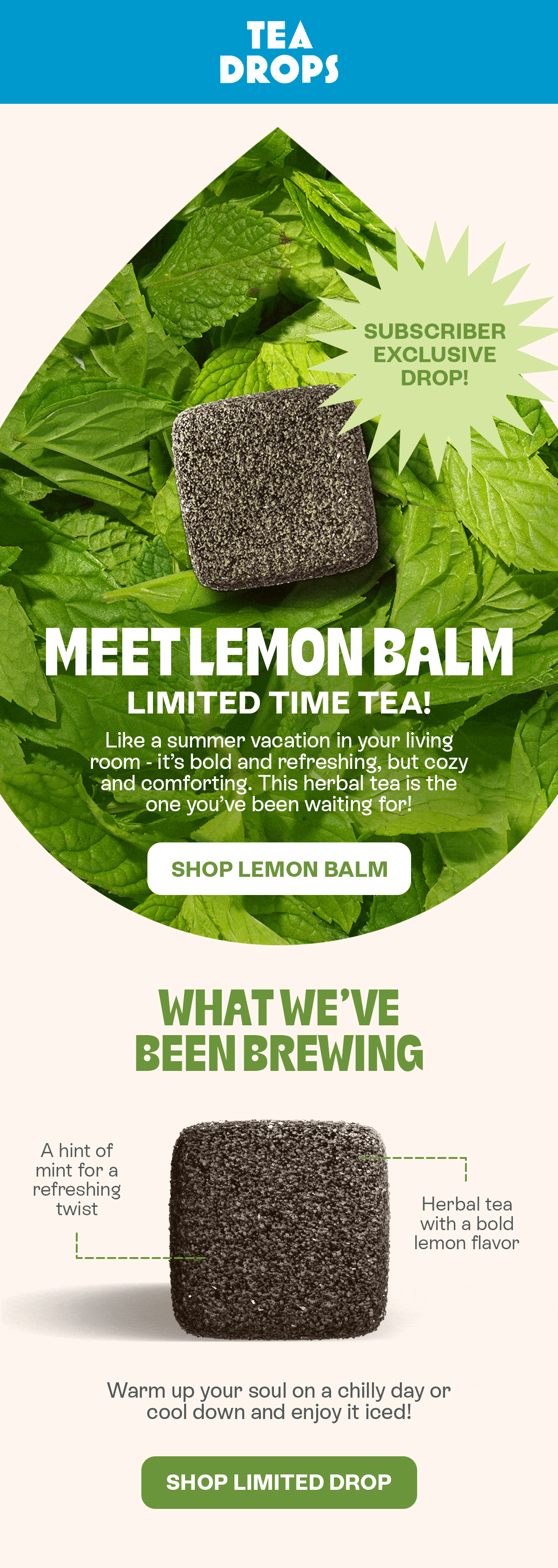 Tea Drops • The Greenhouse