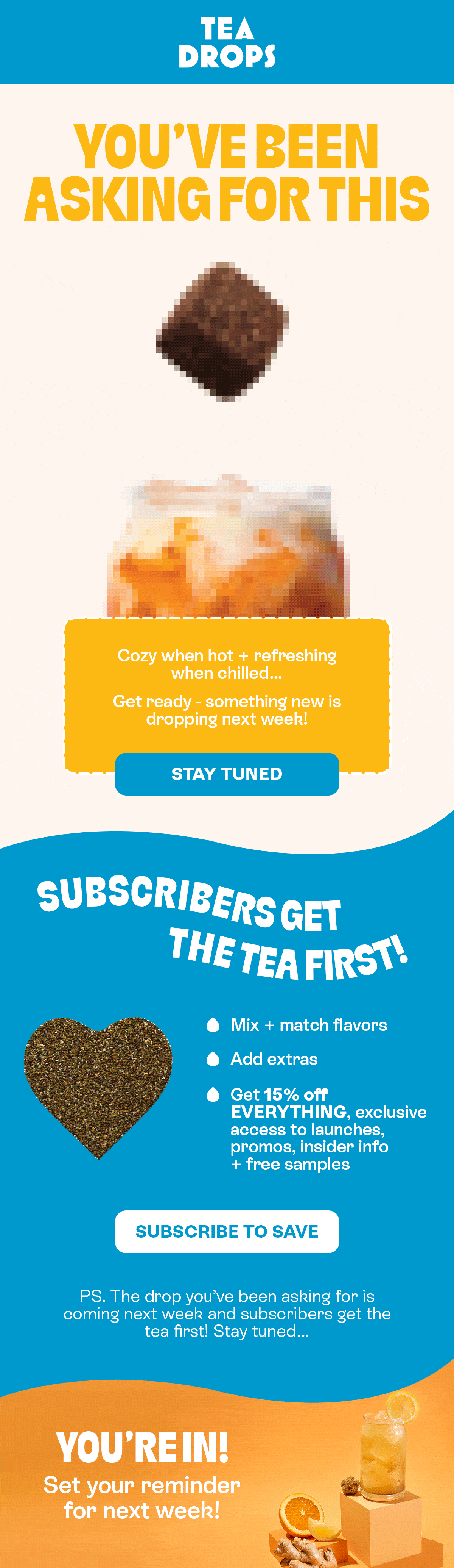 Tea Drops • The Greenhouse