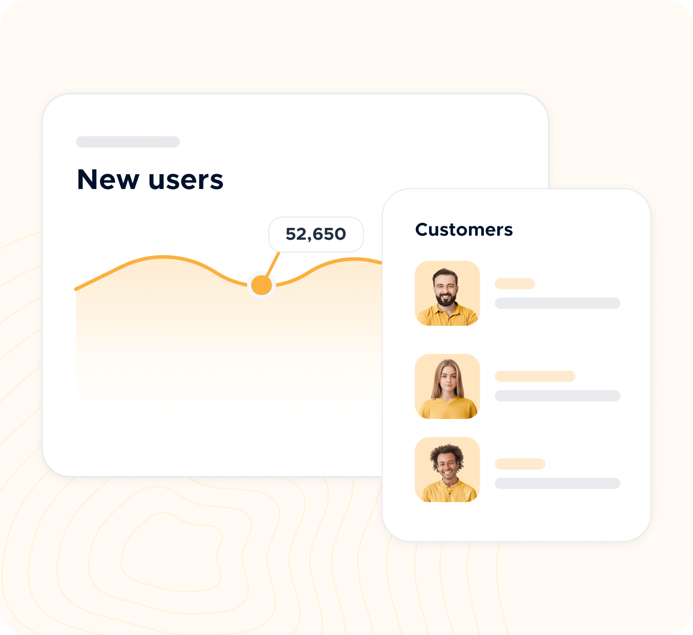 Advanced User Analytics - Softech X Webflow Template