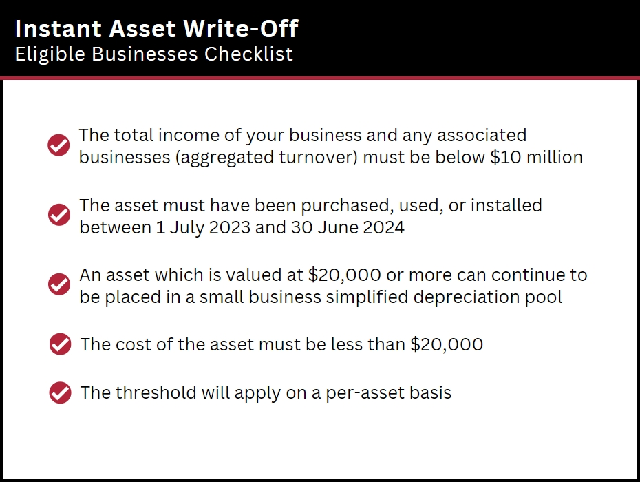 Significant changes to temporary full expensing and instant asset write ...