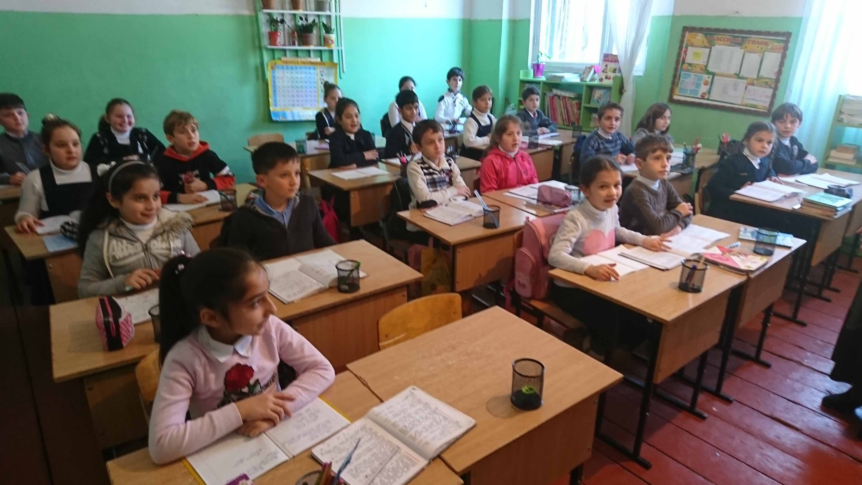 A school class in Georgia