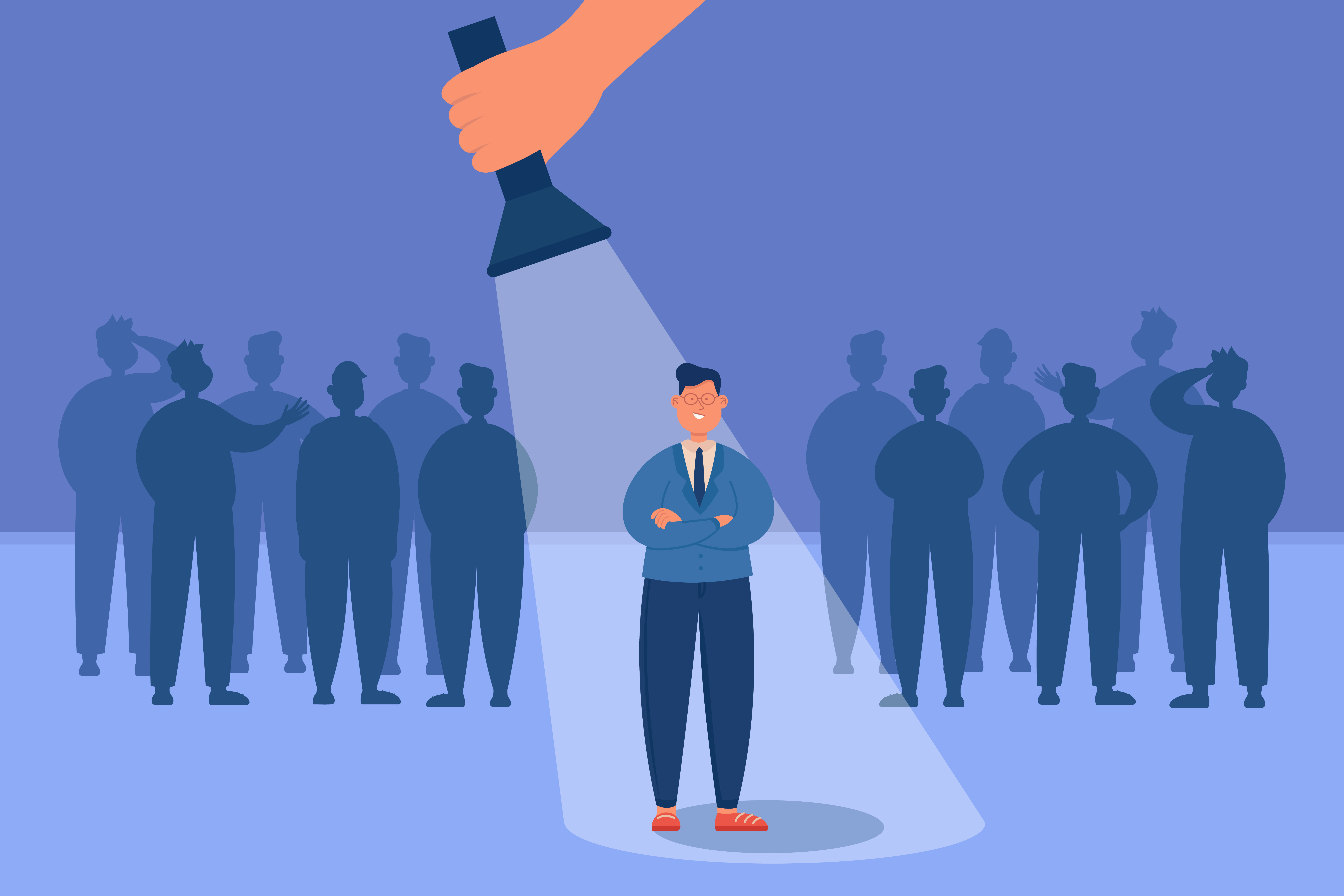 Illustration for Personal Branding : Beyond the Hesitation