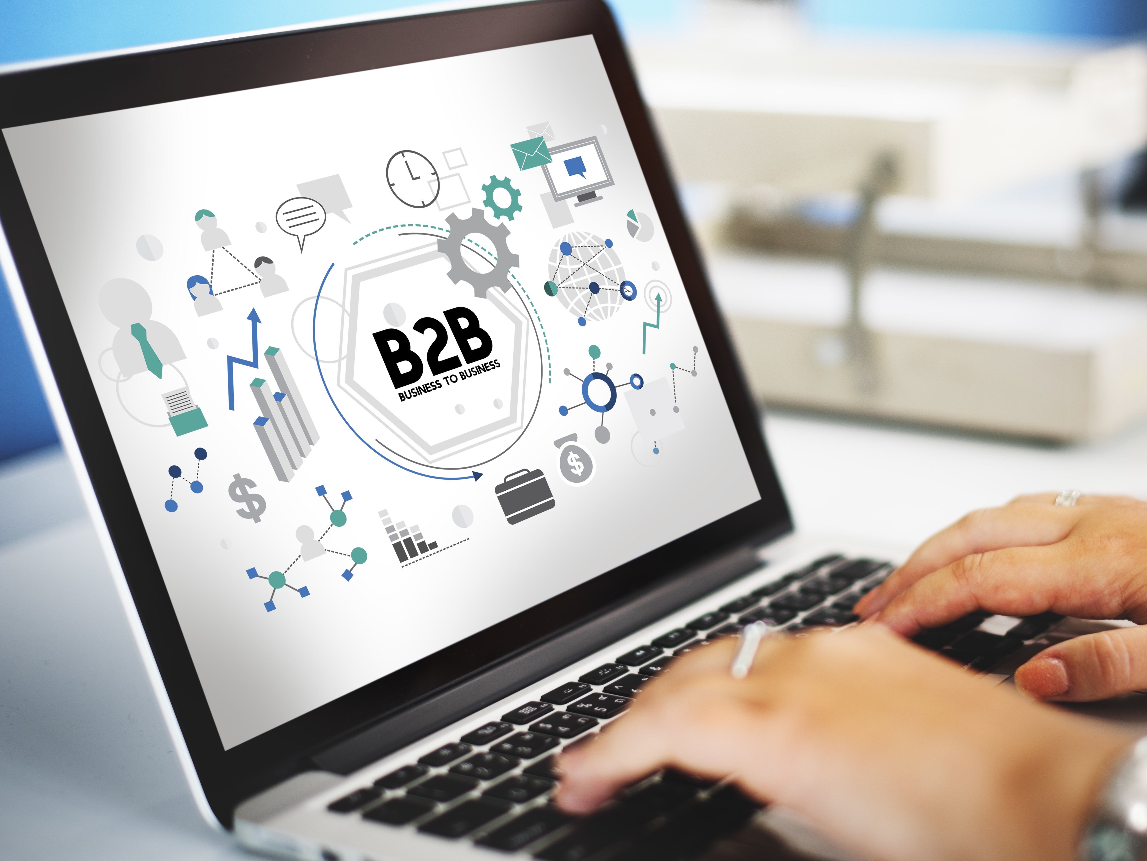 Illustration for 8 content strategy examples for B2B wins