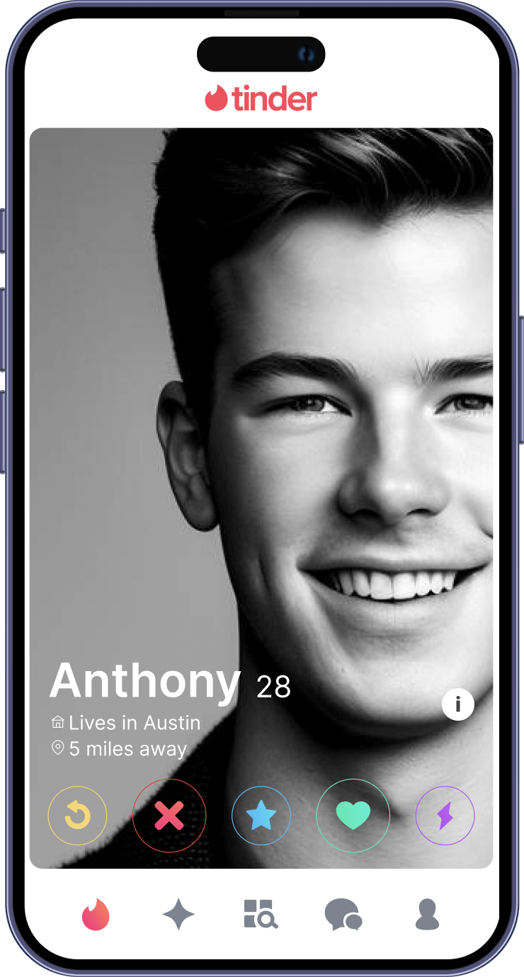 PhotoAI pack - Tinder AI profile picture