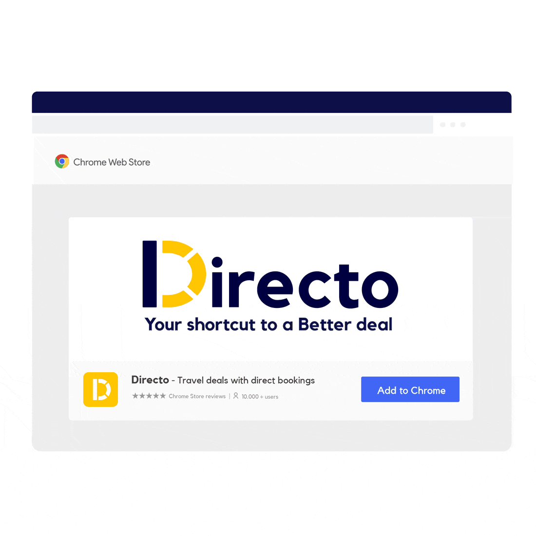 Directo Chrome Extension Get better deals