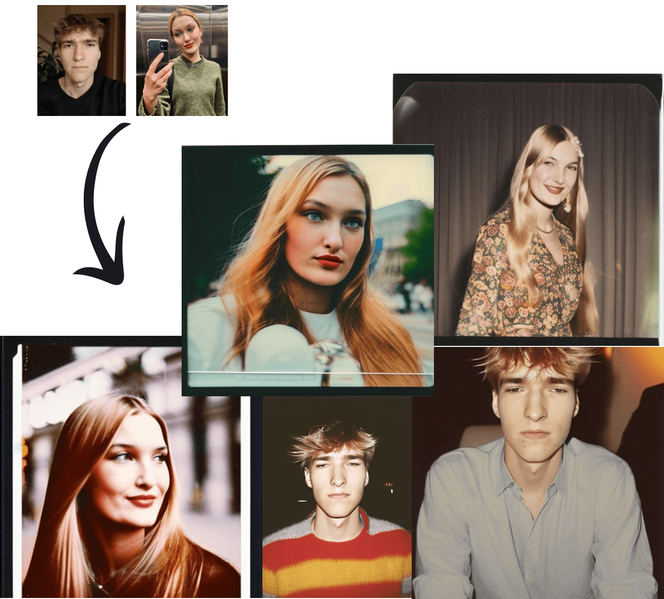 Polaroid und RetroFotoKI