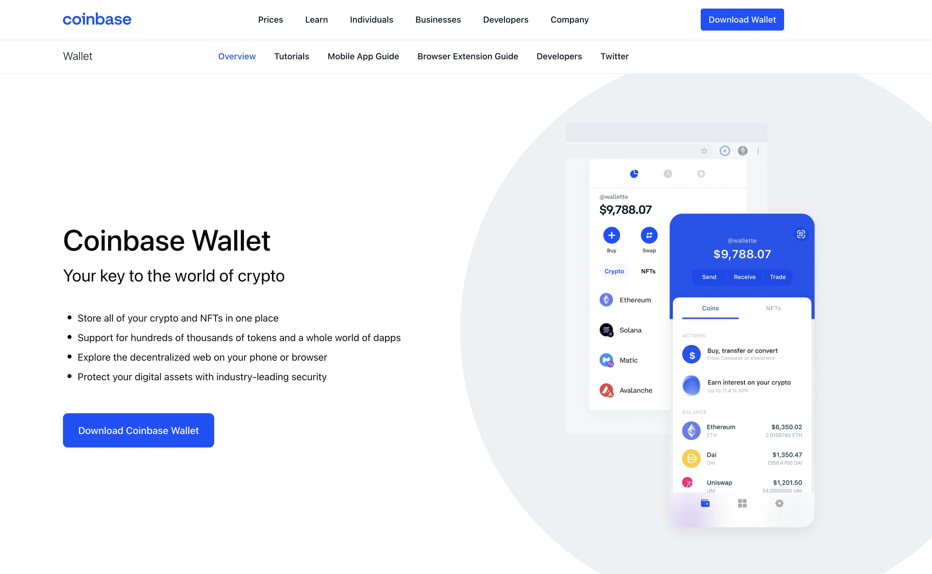 Coinbase Extension Crypto Trading with Wallet - Extension