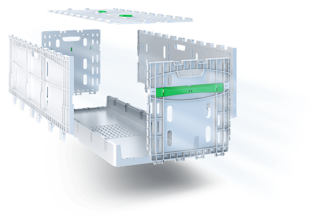 Flower Folding Crates Novabox Systems