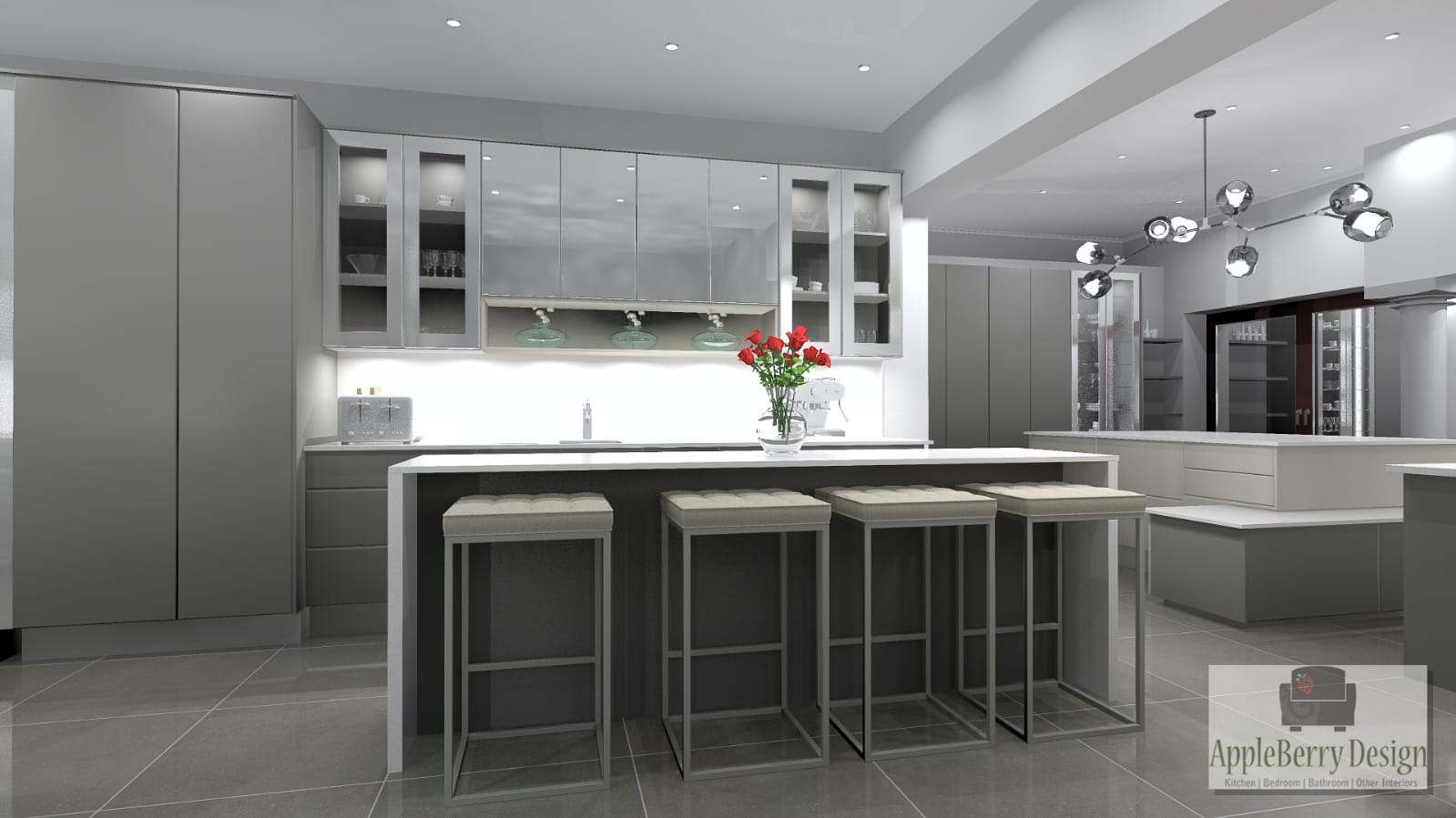 3D Designs Apple Berry Design Kitchen Design Polokwane