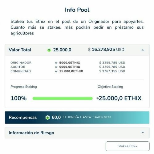 primer staking ethix honduras ethichub